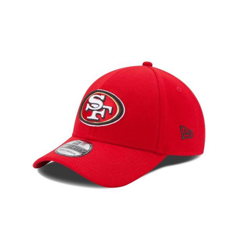 NFL San Francisco 49ers Team Classic 39Thirty Stretch Fit (OHU1202) - Red New Era Caps